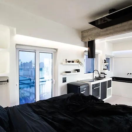 Athenian Noir Blanc Penthouse - Breathtaking View - Center Apartment